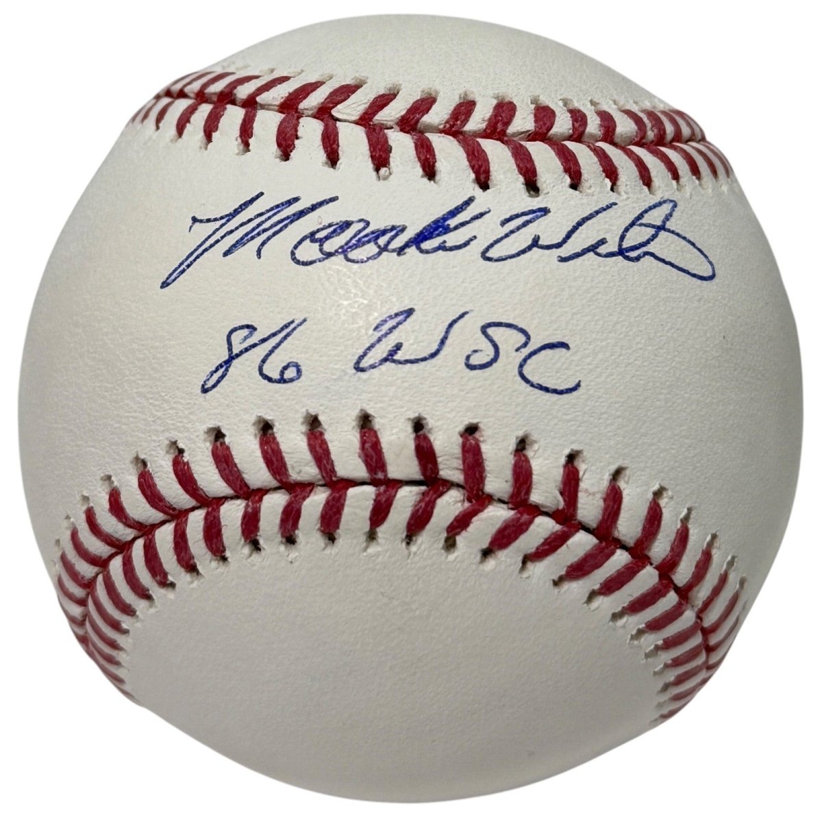 Mookie Wilson Signed ROMLB Baseball w/ 86 WSC JSA Witness COA New York Mets