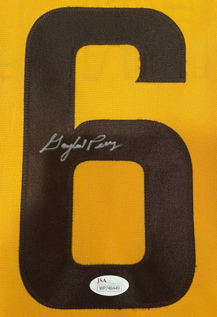 Gaylord Perry Signed Auto Autographed San Diego Padres Jersey JSA COA HOF