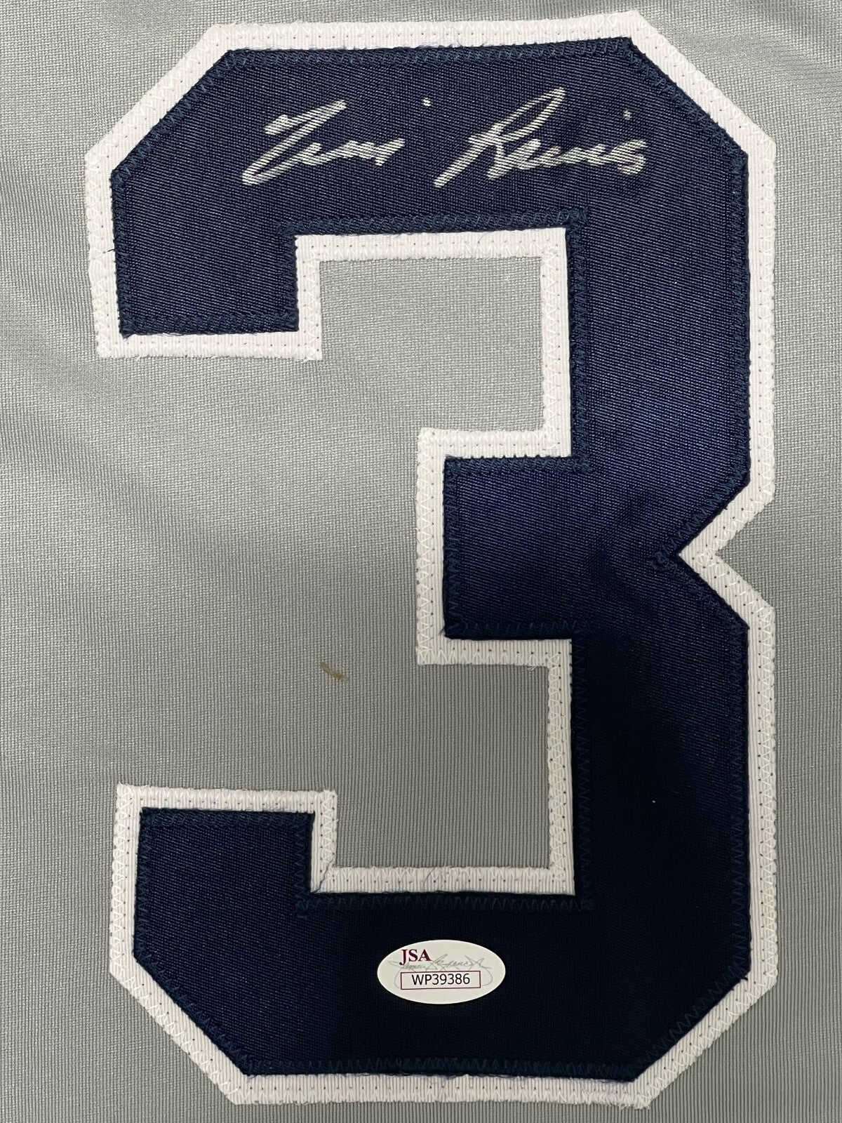 Tim Raines Signed Auto Autographed New York Yankees Jersey JSA COA HOF