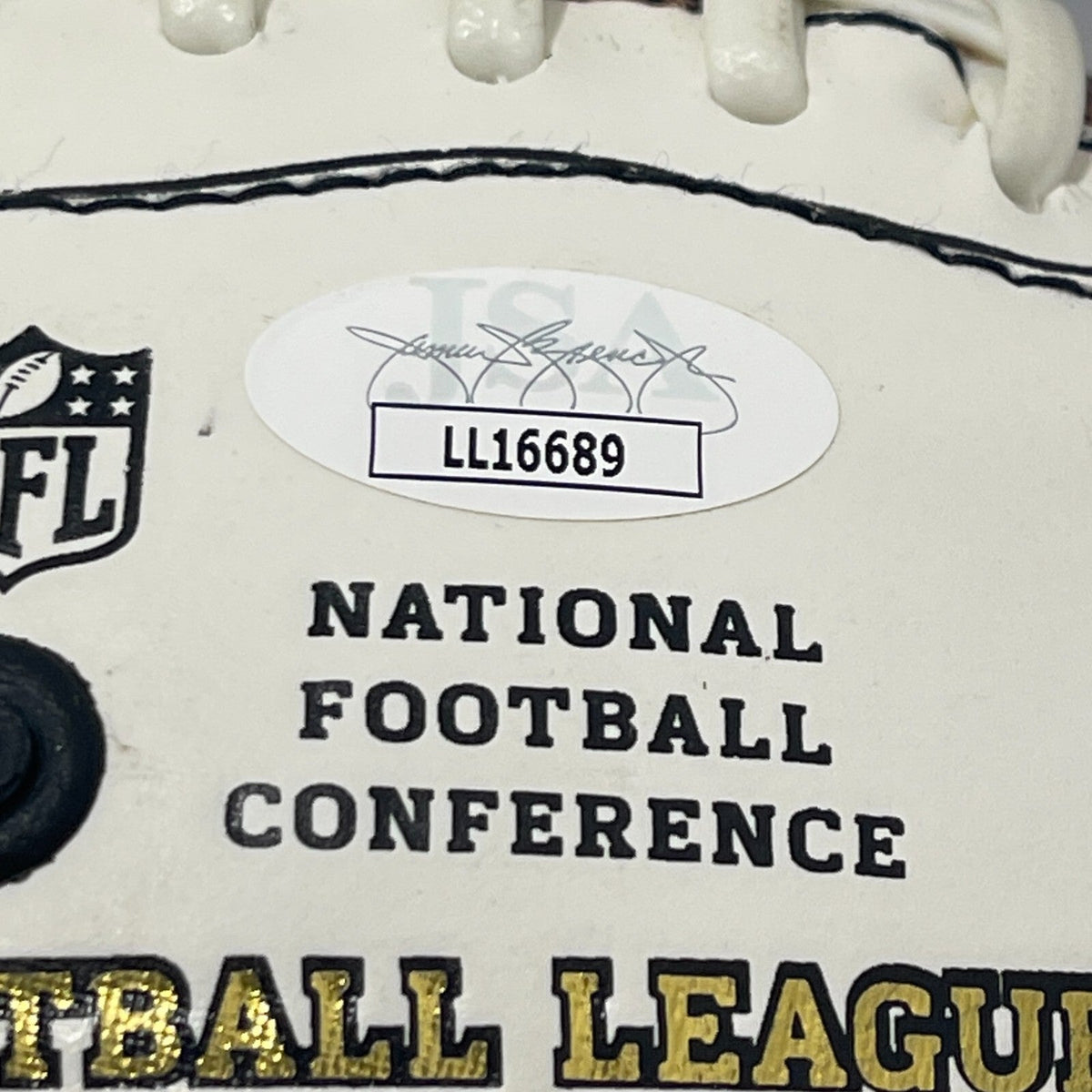 Sammy Watkins Signed Wilson Mini White Panel NFL Football Bills Chiefs JSA COA