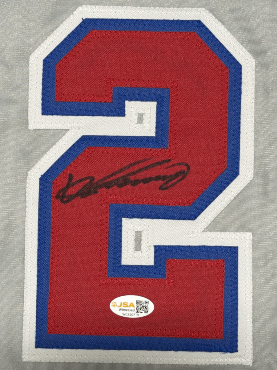 Vladimir Guerrero Signed Autographed Montreal Expos Custom Jersey JSA Wit COA