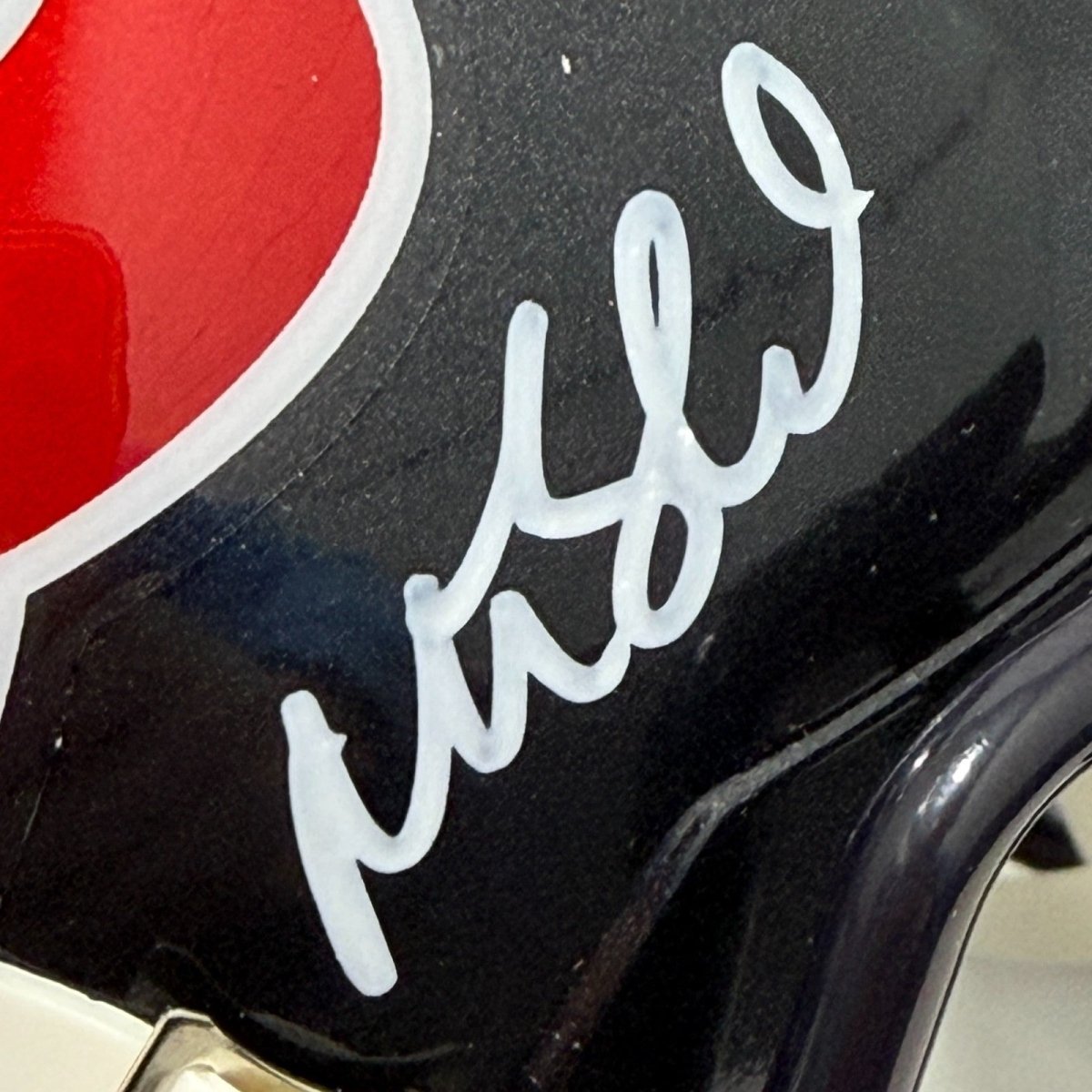 Matt Schaub Signed Houston Texans Speed Mini Helmet JSA Witness COA
