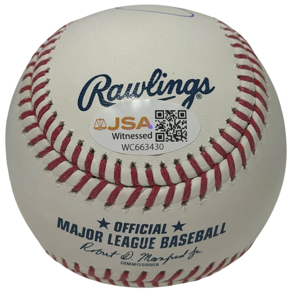 Jack Clark Signed Autographed ROMLB Baseball w/ F**k the Dodgers Ins JSA Wit COA