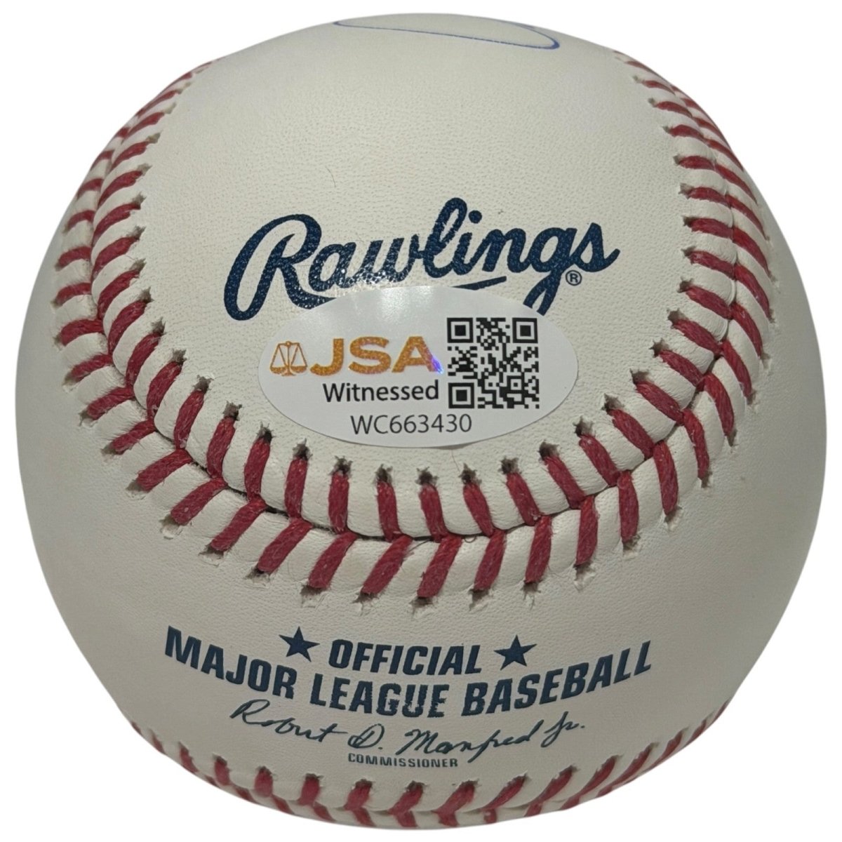 Jack Clark Signed Autographed ROMLB Baseball w/ F**k the Dodgers Ins JSA Wit COA