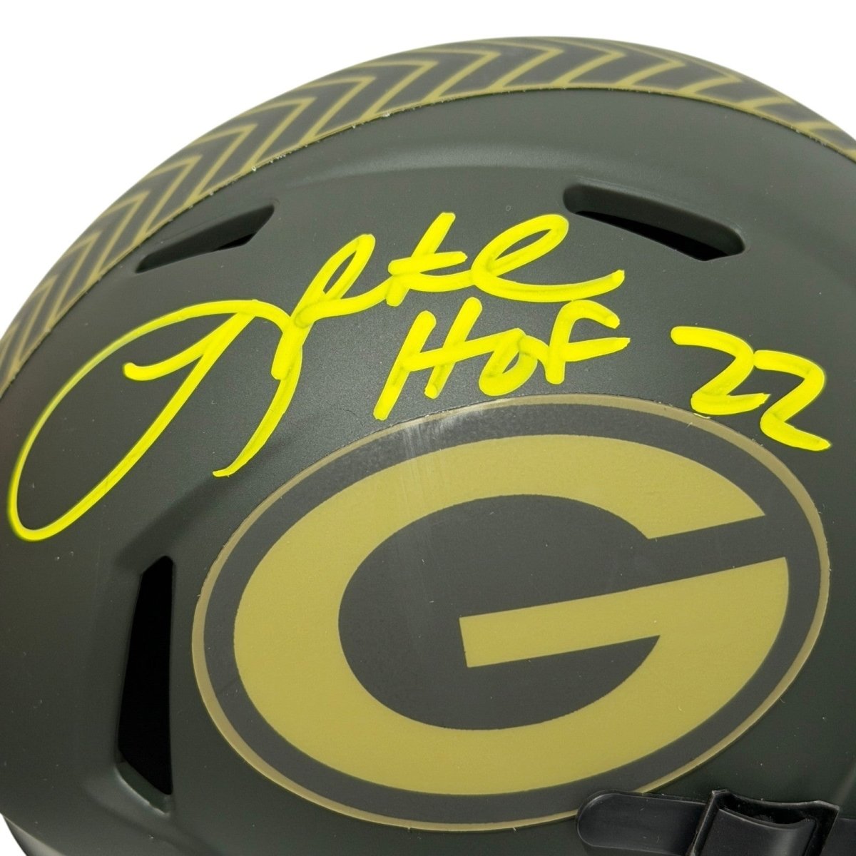 LeRoy Butler Signed Packers Salute 24 Mini Helmet w/ HOF 22 JSA Witness COA