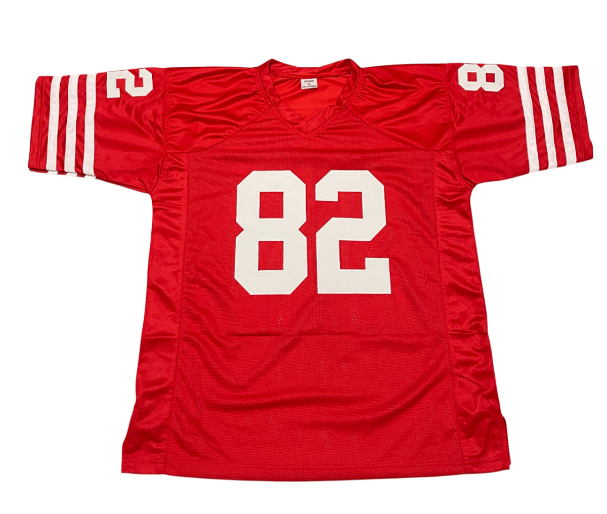 John Taylor Signed San Francisco 49ers Custom Jersey Beckett Witness BAS COA