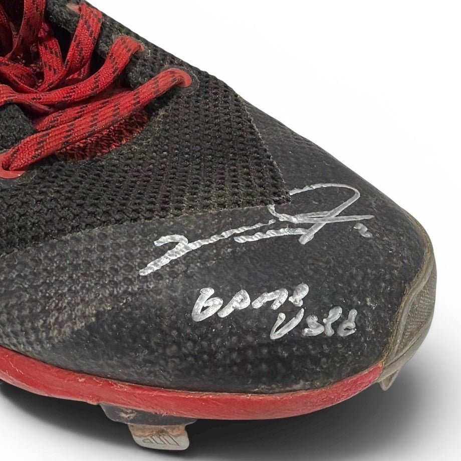 Victor Robles Signed Game Used Adidas Baseball Cleats (PAIR) ONYX COA Nationals