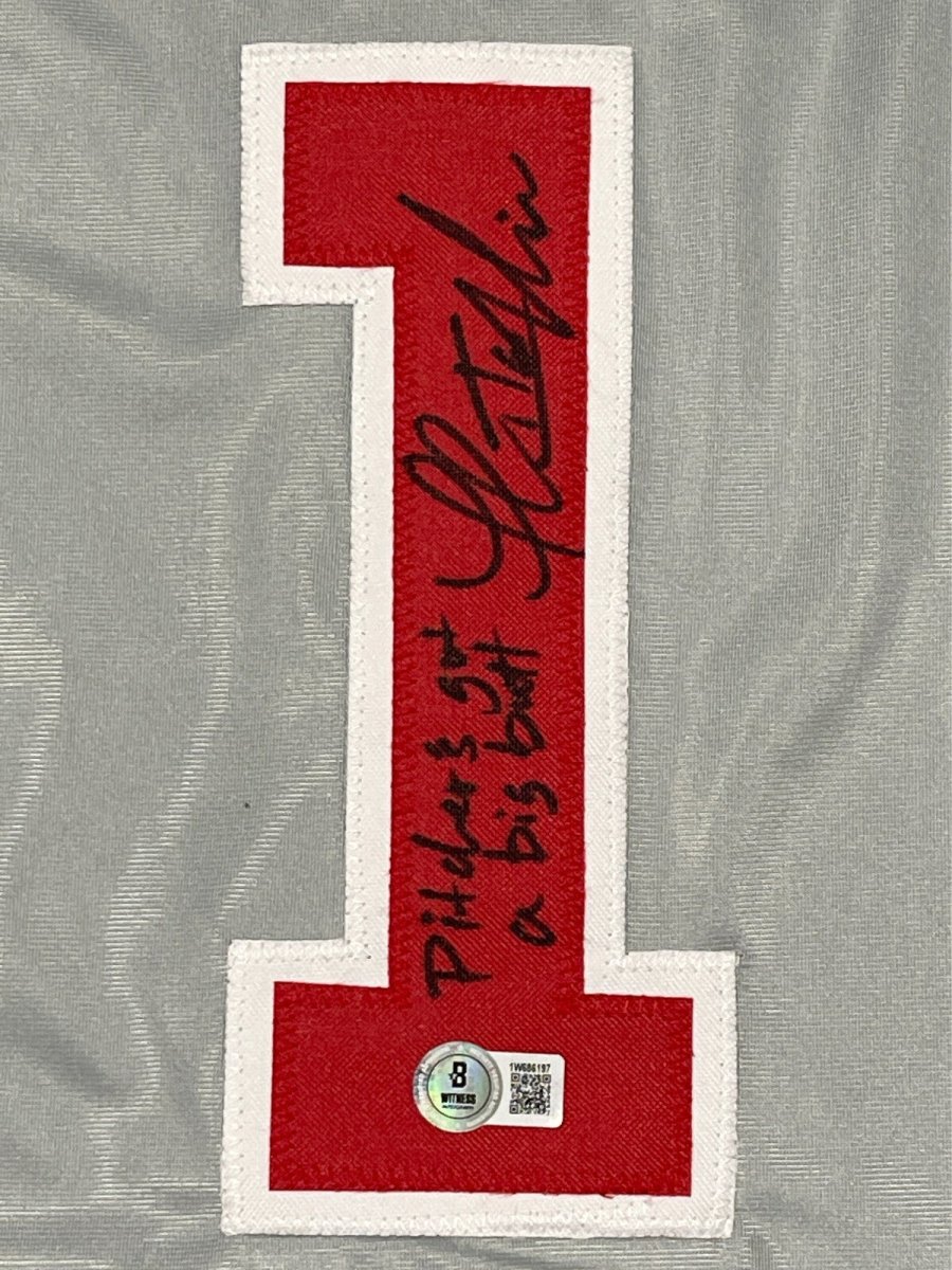 Thomas Ian Nicholas Signed Custom Jersey w Ins Beckett Wit BAS COA Rowengartner