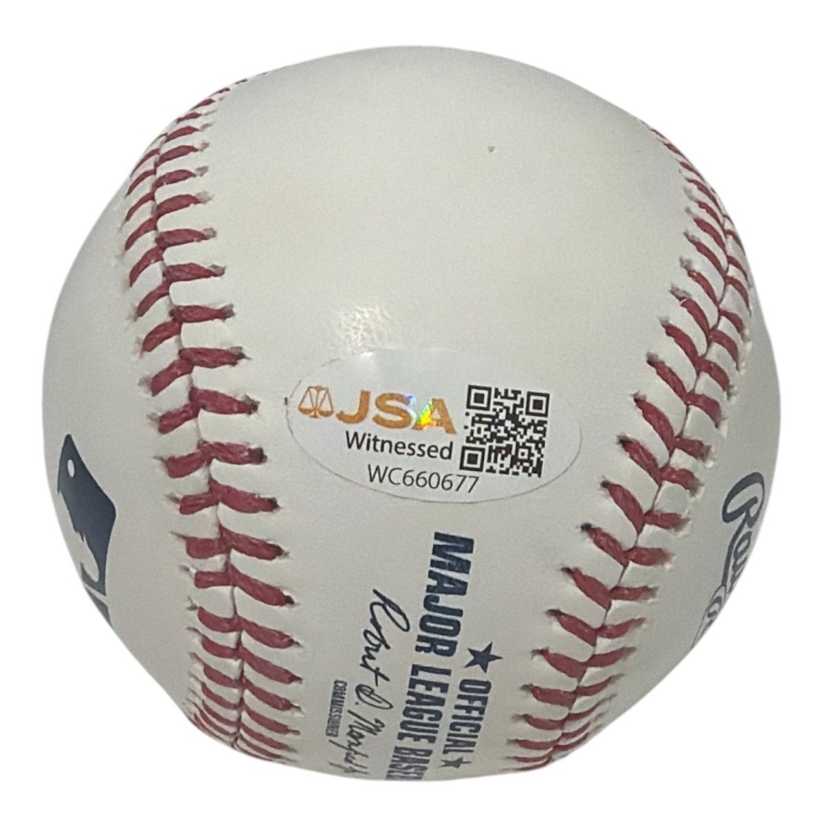 Bo Jackson Signed Autographed ROMLB Baseball JSA Witness COA Kansas City Royals