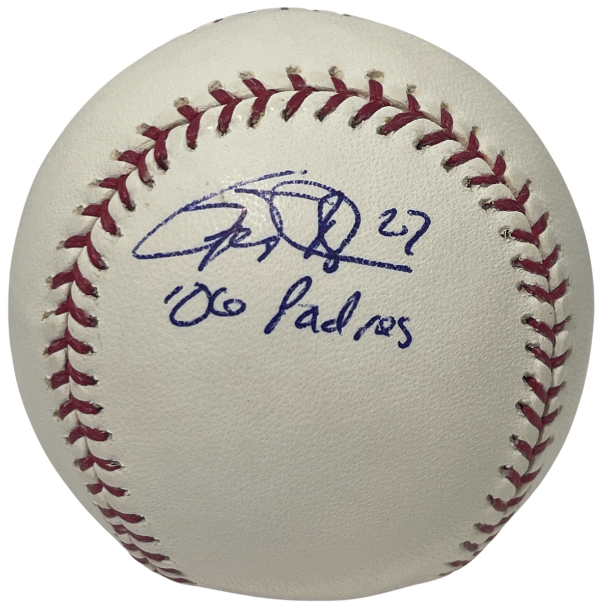 Geoff Blum Signed Autographed ROMLB Baseball w/ Padres Insc. LSCM COA