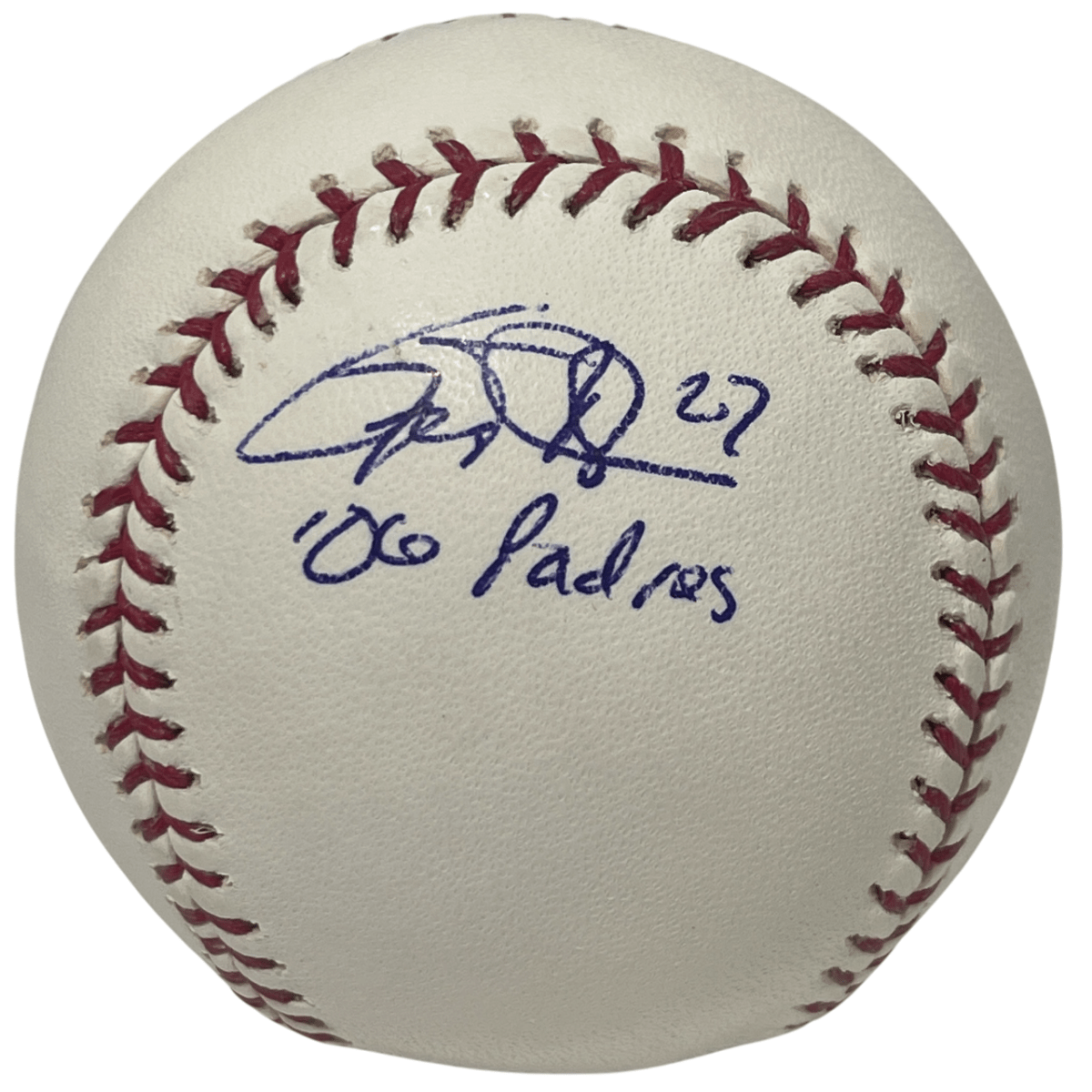 Geoff Blum Signed Autographed ROMLB Baseball w/ Padres Insc. LSCM COA