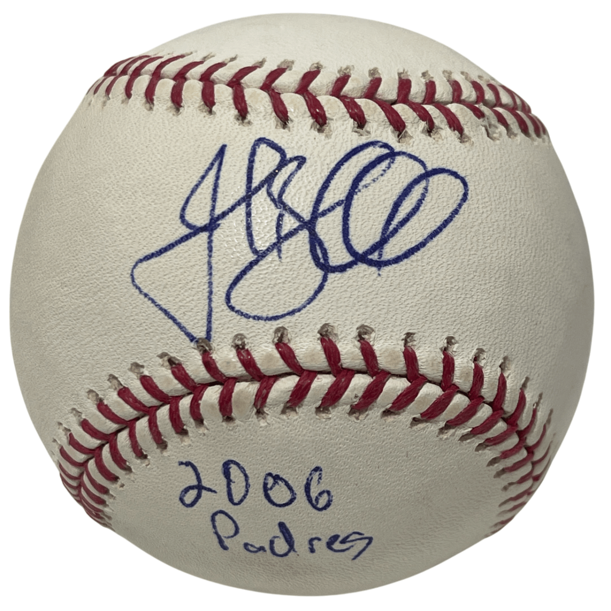 Josh Barfield Signed Autographed ROMLB Baseball w/ Ins San Diego Padres LSCM COA