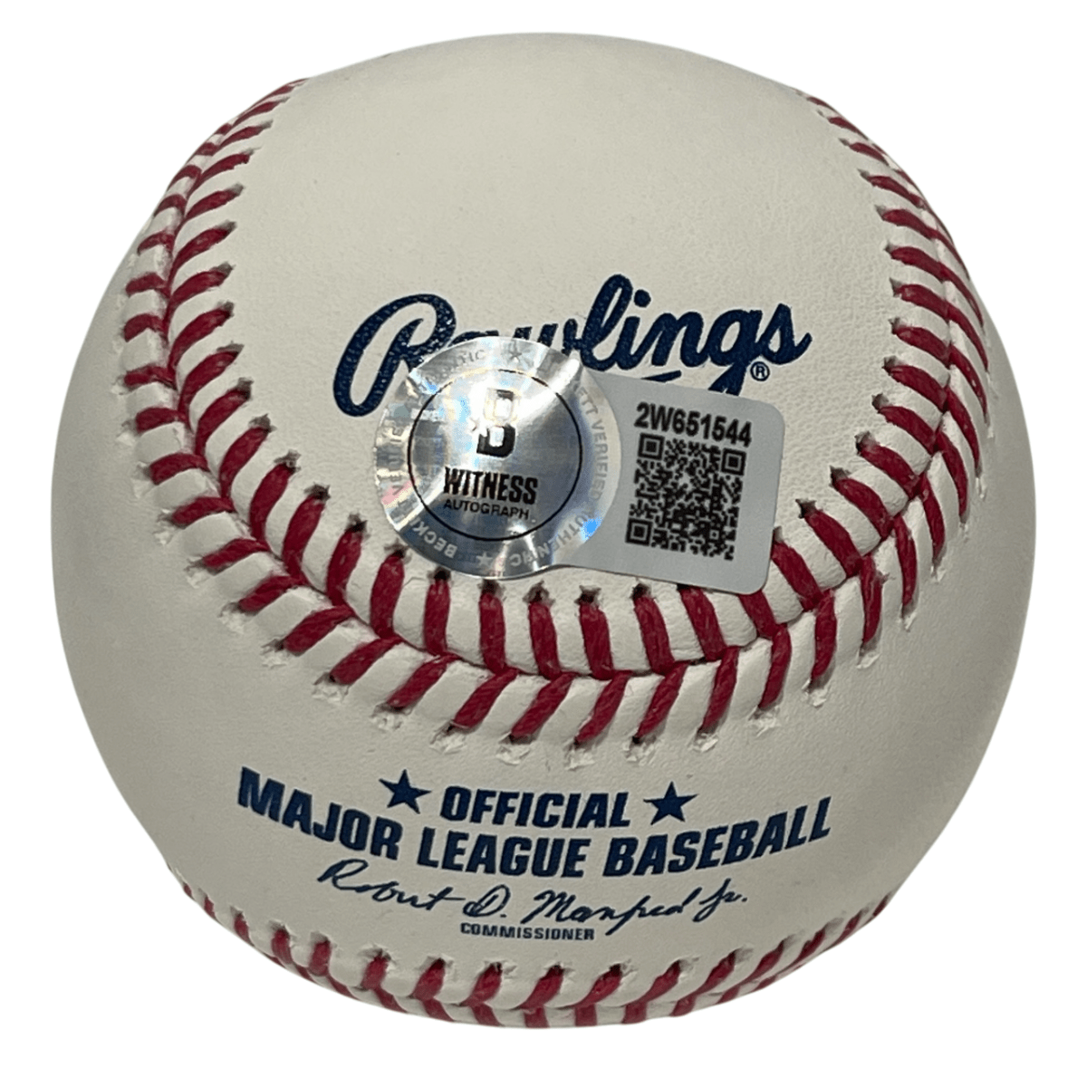 Robin Ventura Signed ROMLB Baseball w/ 2x AS/6x GG Beckett Witness BAS COA