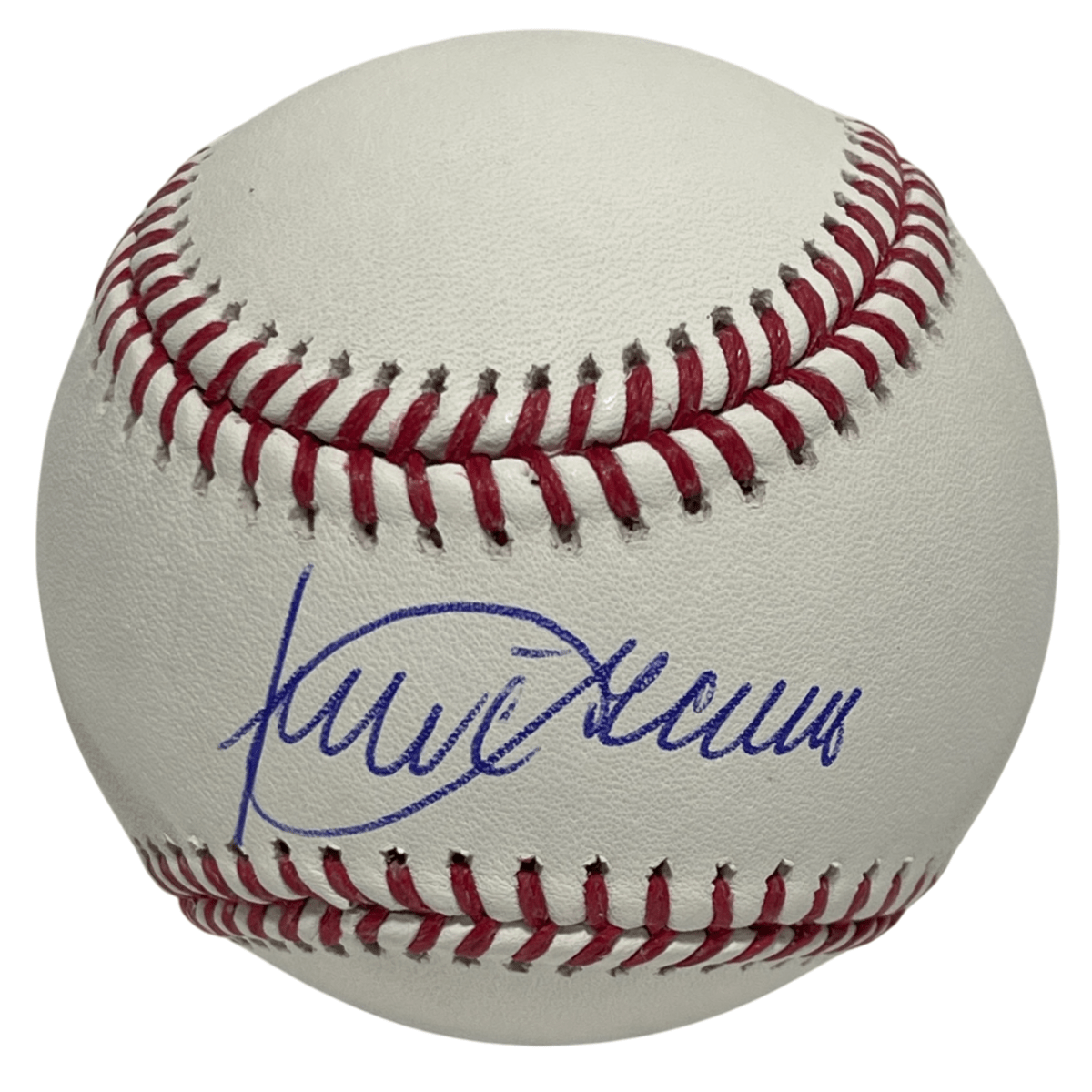 Julio Franco Signed Rawlings ROMLB Baseball Beckett Witness BAS COA Rangers