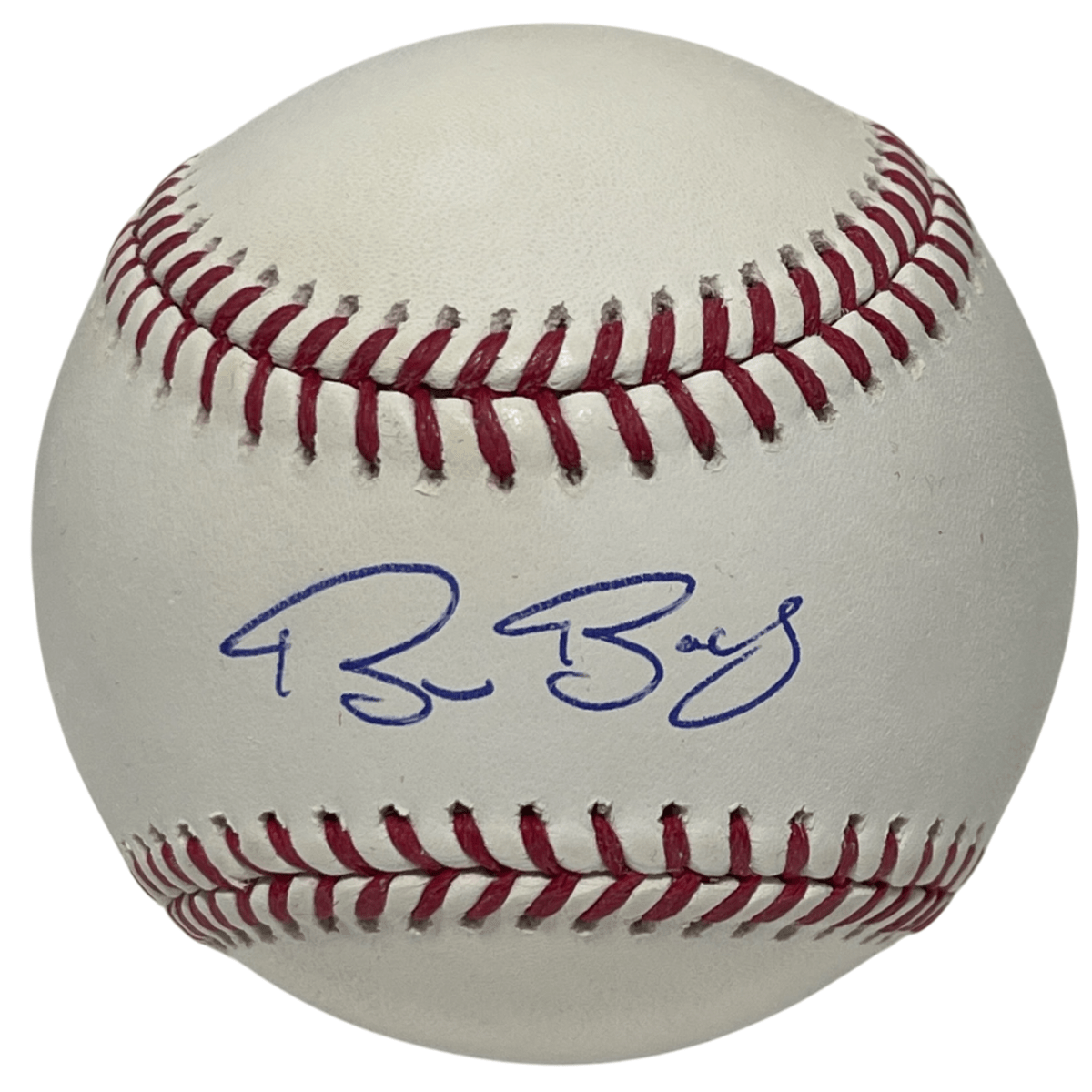 Bruce Bochy Signed ROMLB Baseball Texas Rangers Beckett Witness BAS COA