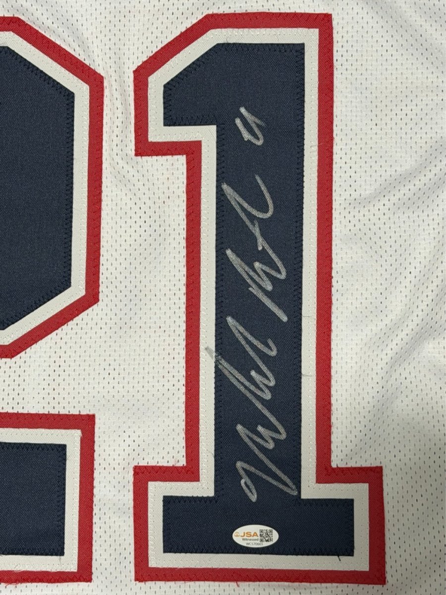 Malcolm Butler Signed New England Patriots Custom Jersey JSA Witness COA