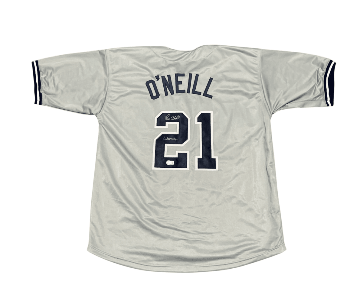 Paul O'Neill Signed New York Yankees Custom Jersey Warrior Beckett Wit BAS COA