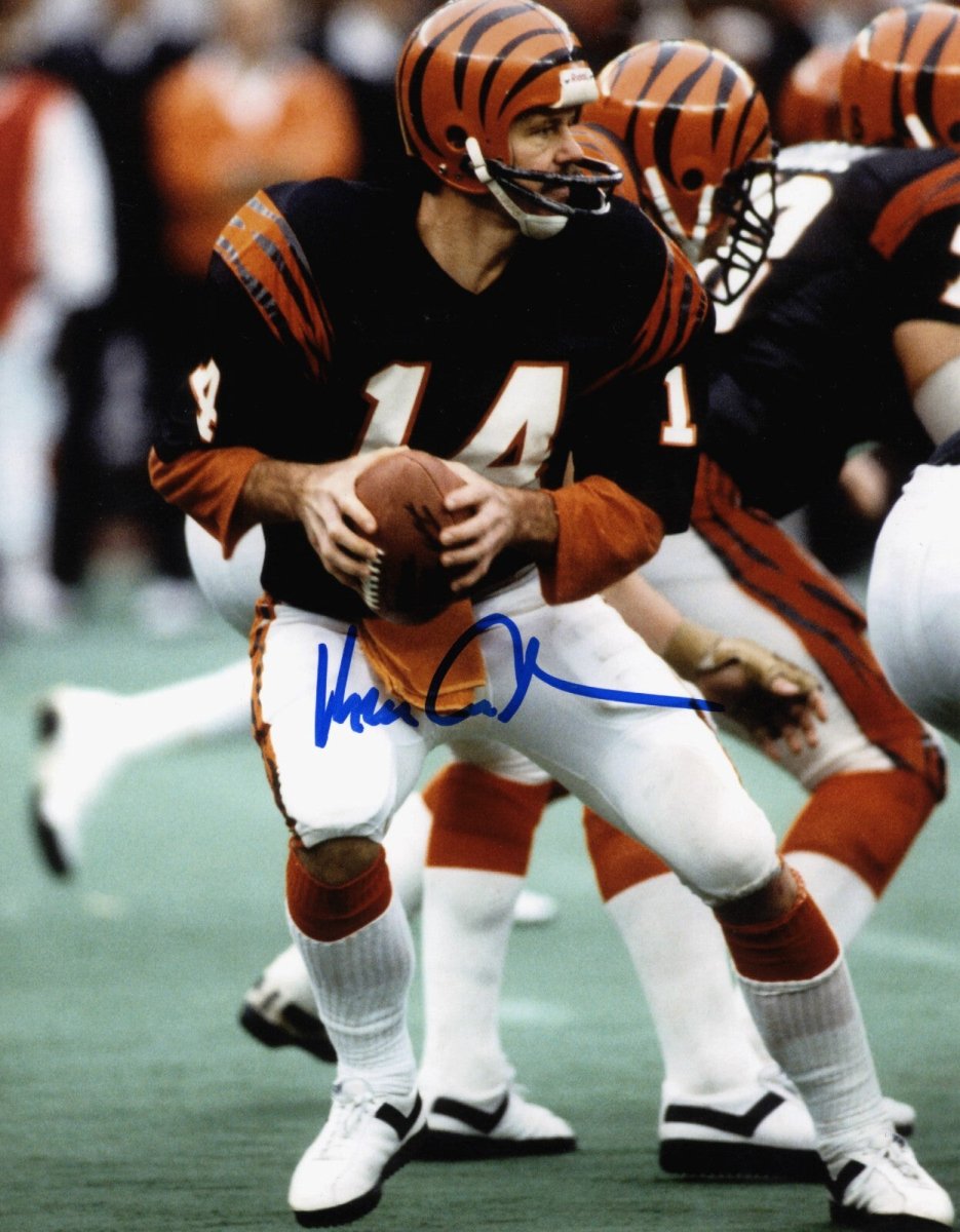 Ken Anderson Signed Autographed Cincinnati Bengals 8x10 Photo LSCM COA #1