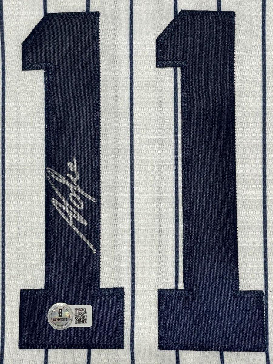 Anthony Volpe Signed New York Yankees Nike Jersey Beckett Witness BAS COA