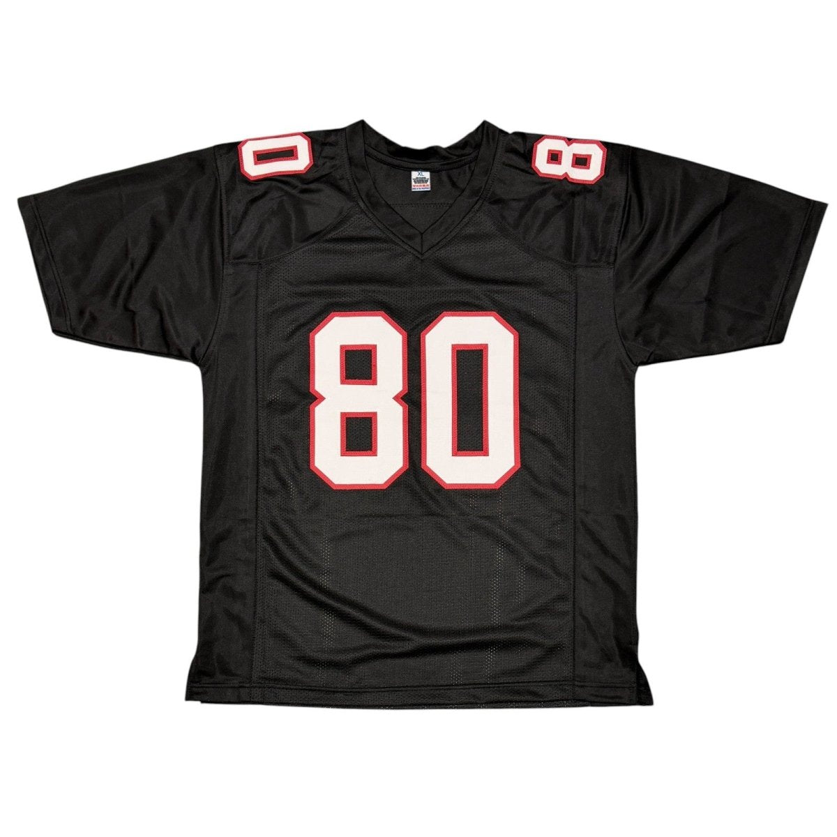 Andre Rison Signed Autographed Atlanta Falcons Custom Jersey JSA Witness COA