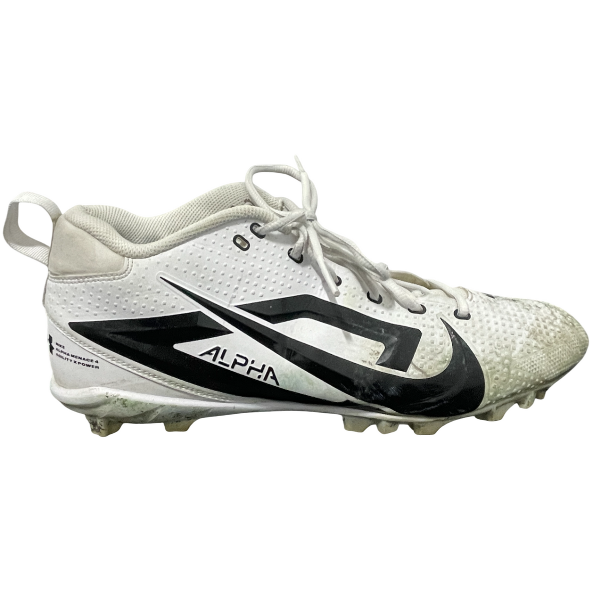 Jamien Sherwood Signed 2024 Game Used Football Cleats (PAIR) Beckett Wit BAS COA