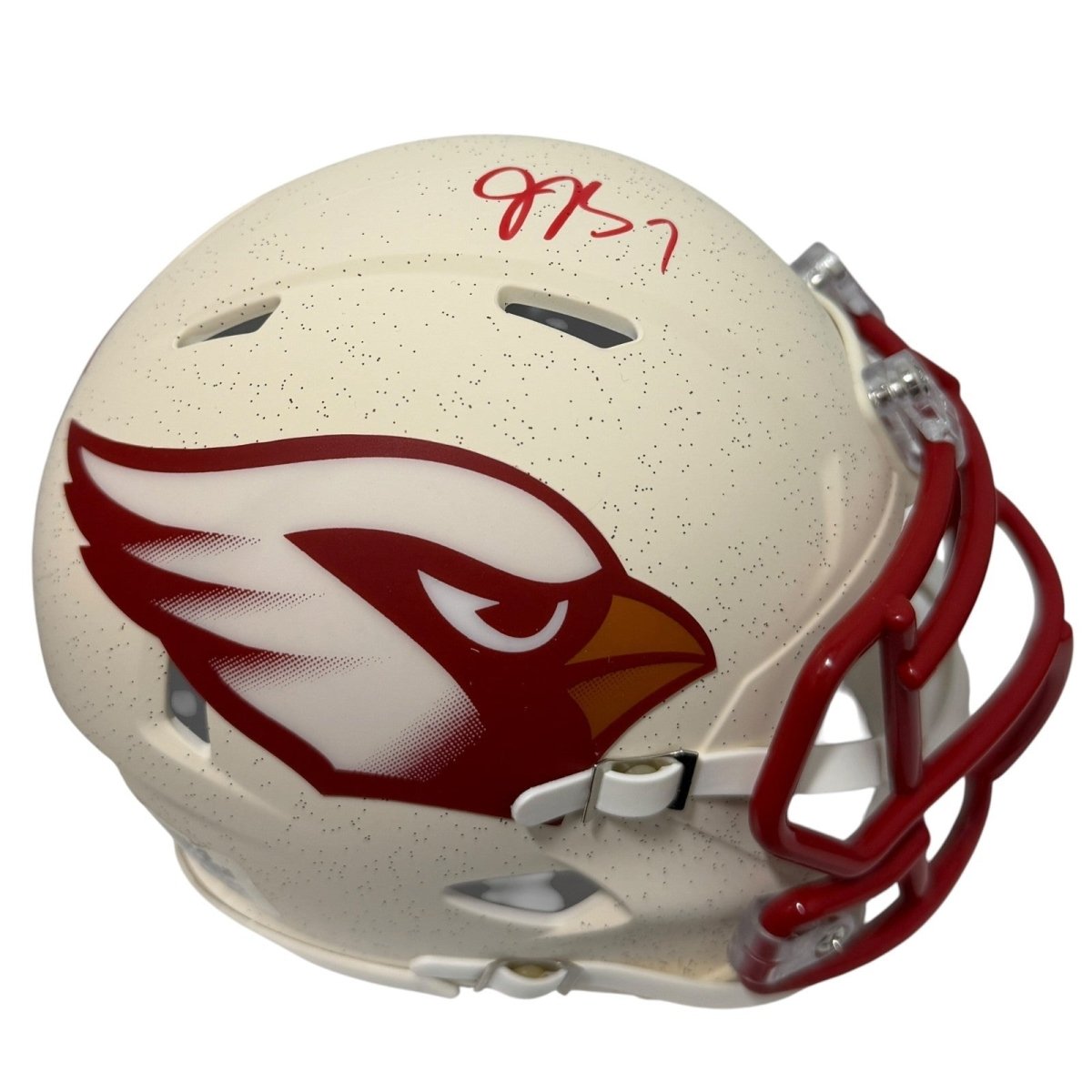 Jacoby Brissett Signed Arizona Cardinals Rivalries Mini Helmet JSA Witness COA