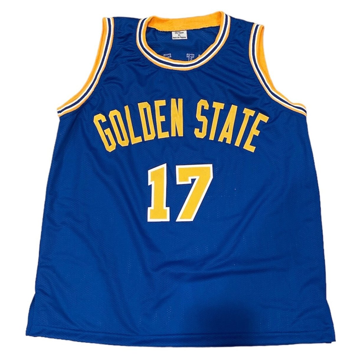 Chris Mullin Signed Warriors Custom Jersey w/ HOF 2011 Beckett Witness BAS COA