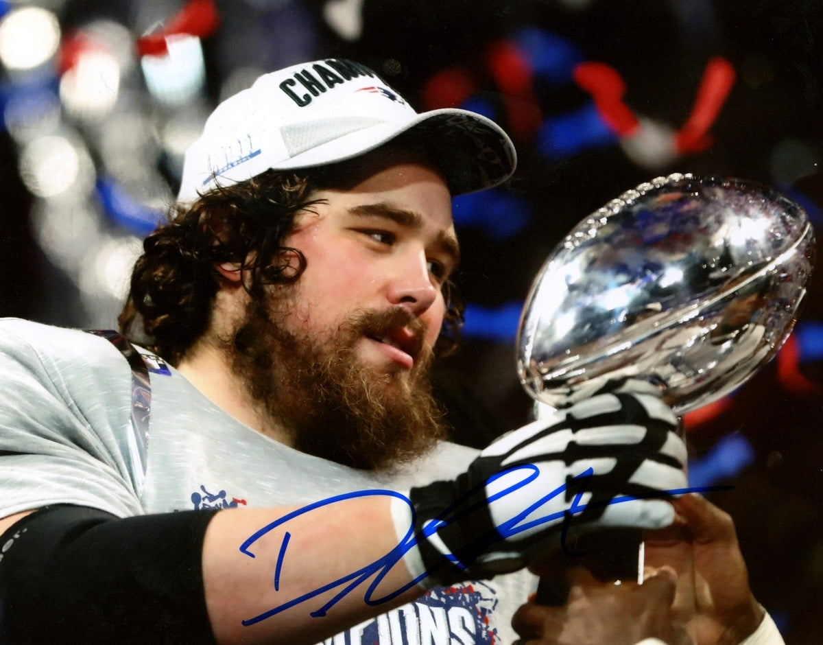 David Andrews Signed Autographed New England Patriots 8x10 Photo LSCM COA #1