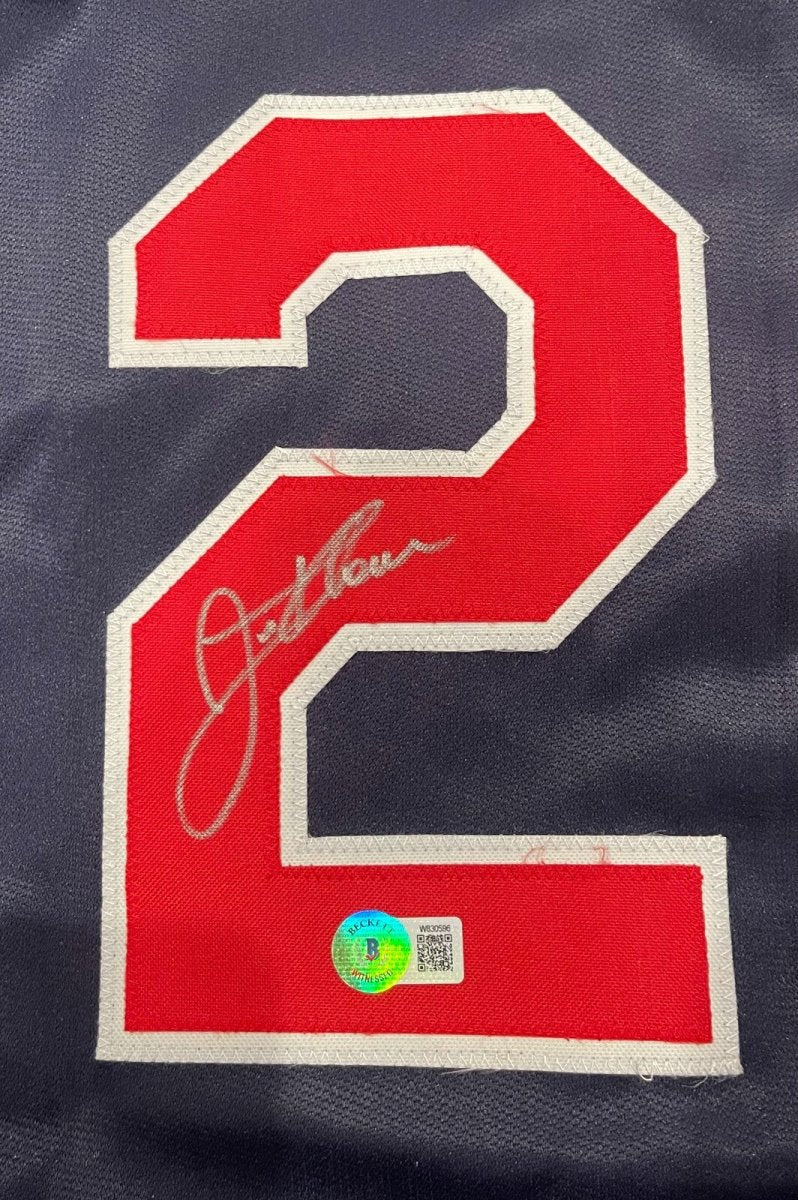 Jim Thome Signed Cleveland Custom Jersey Beckett Witness BAS COA