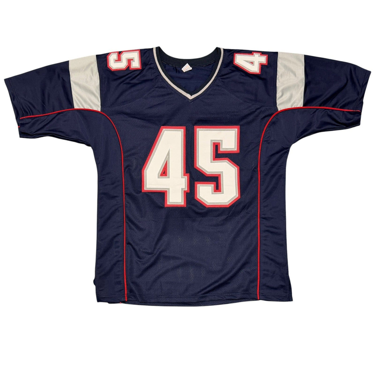 Otis Smith Signed Patriots Custom Jersey w/ SB 36 Champ JSA Witness COA