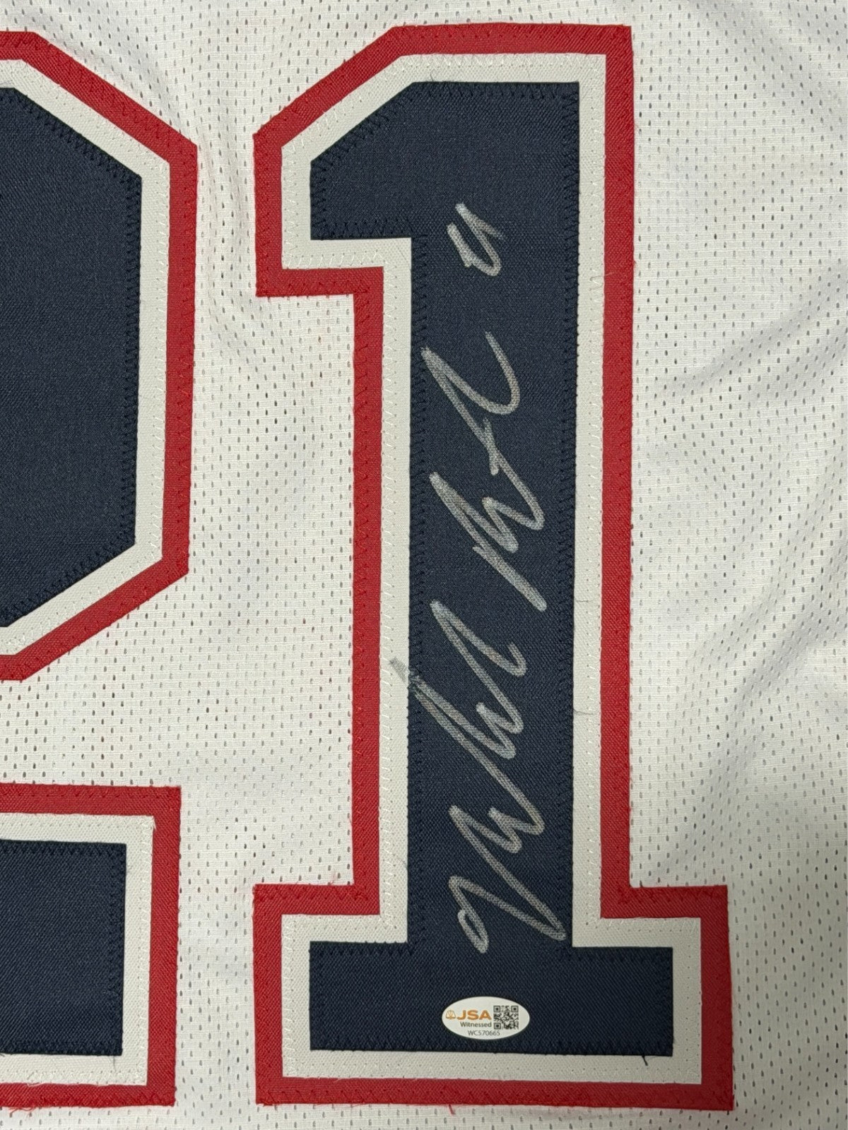 Malcolm Butler Signed New England Patriots Custom Jersey JSA Witness COA