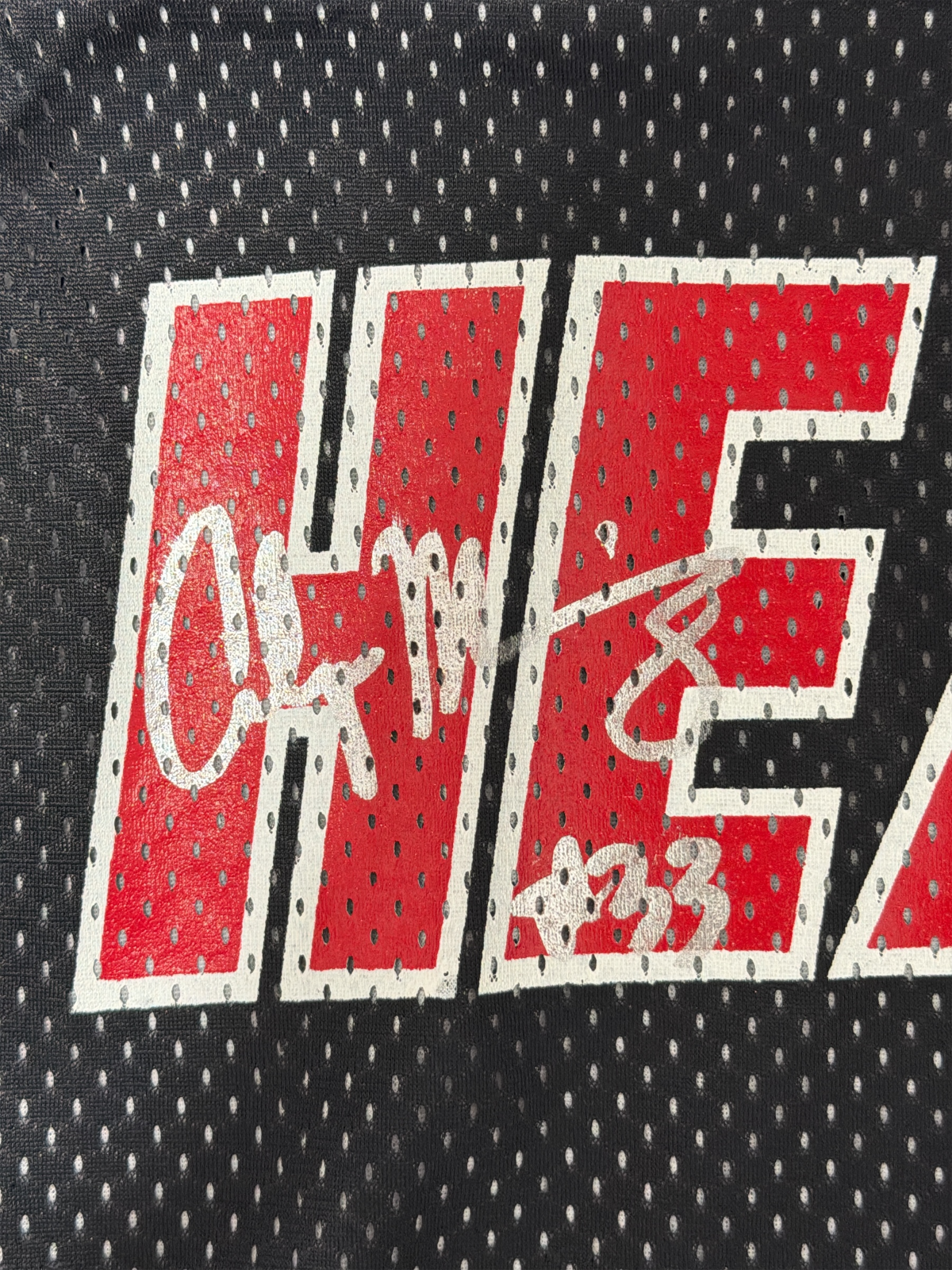 Alonzo Mourning Signed Autographed Miami Heat Champion Jersey JSA COA