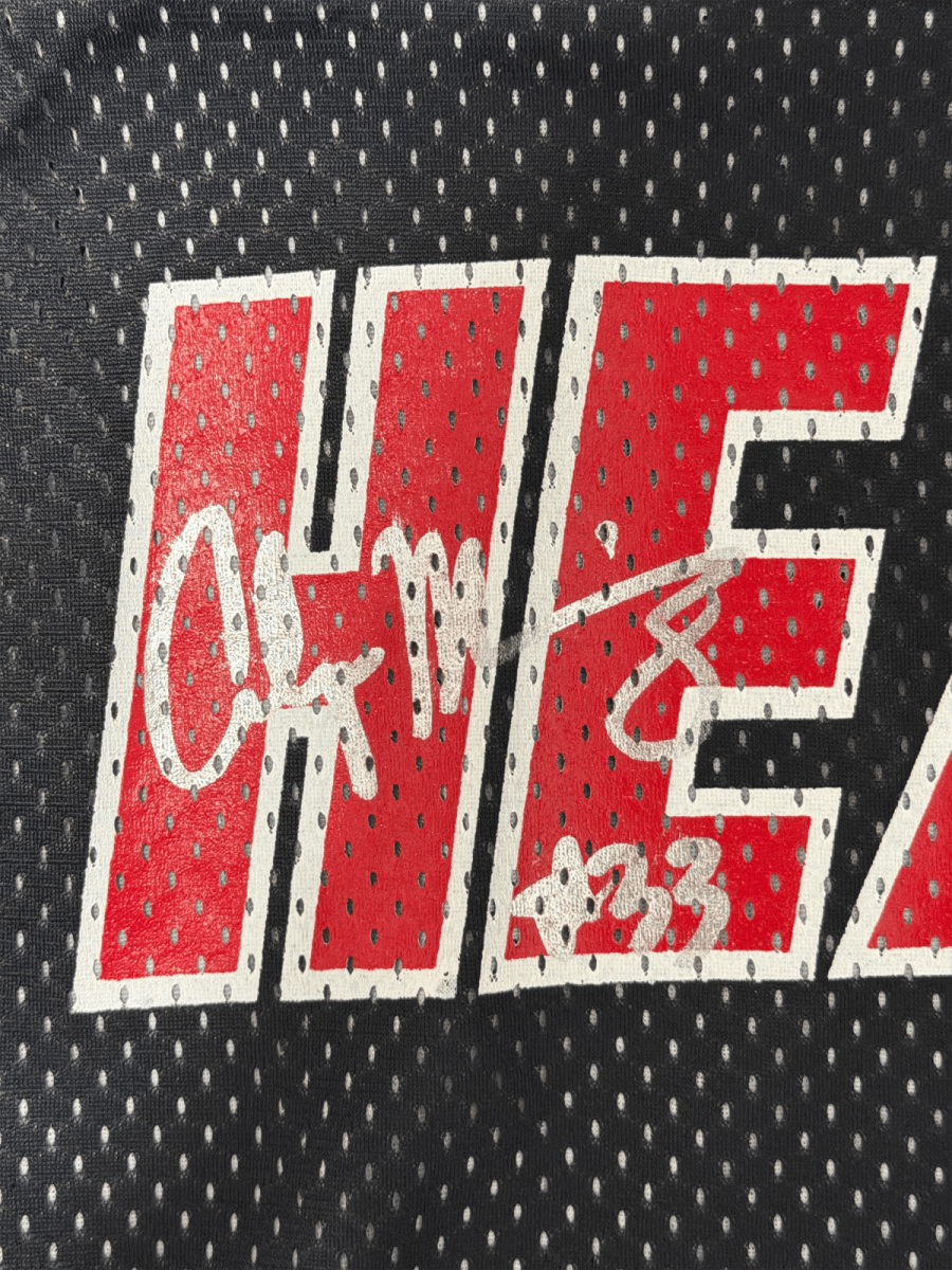 Alonzo Mourning Signed Autographed Miami Heat Champion Jersey JSA COA