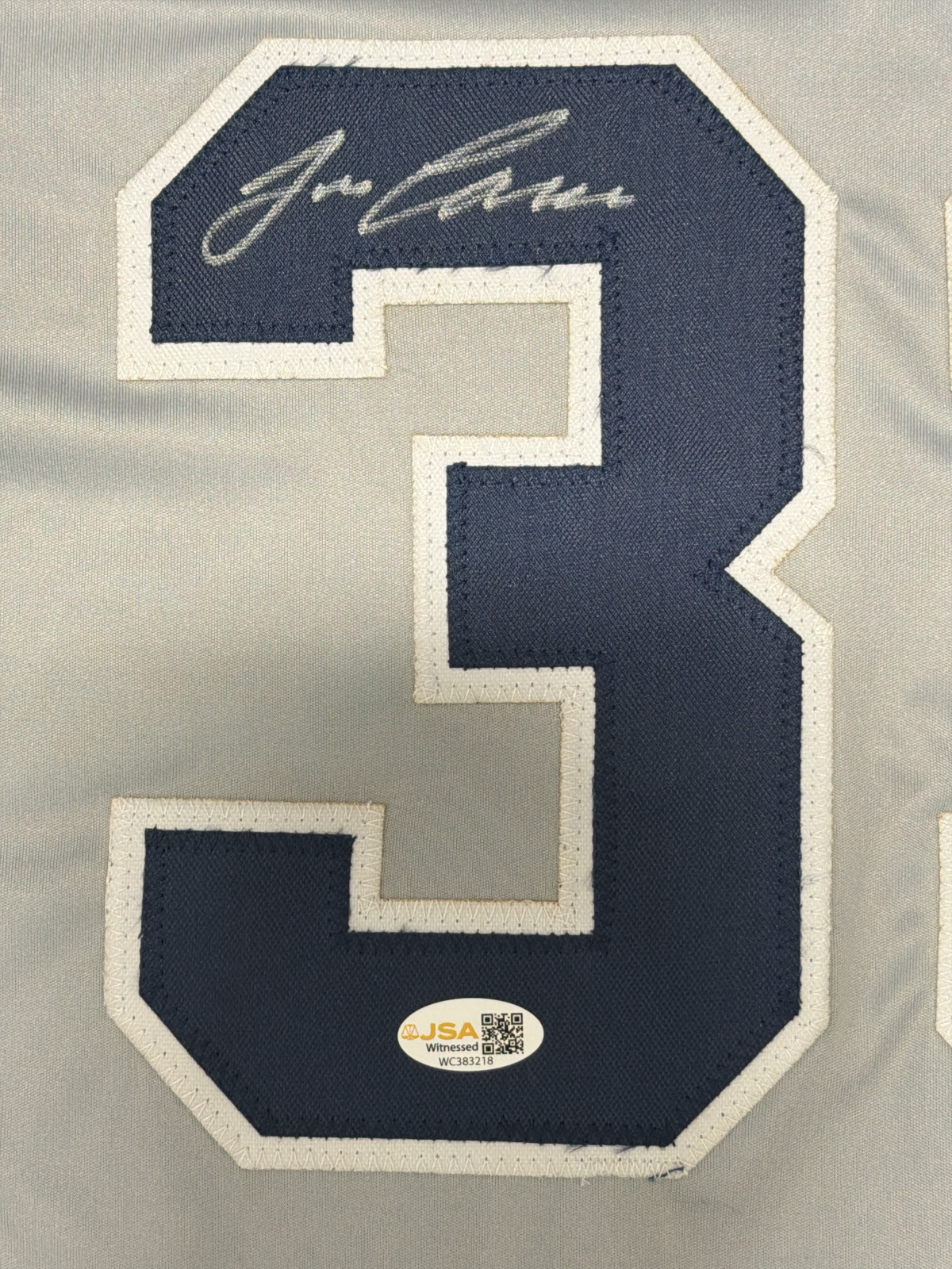 Jose Canseco Signed New York Yankees Custom Jersey JSA Witness COA