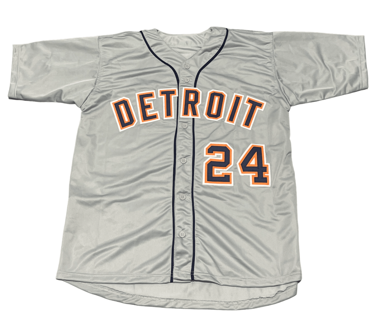 Miguel Cabrera Signed Detroit Tigers Custom Jersey Beckett Witness BAS COA