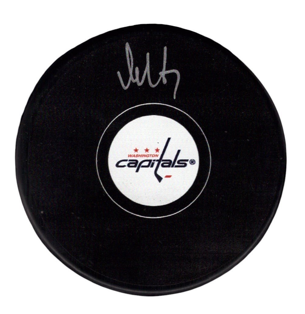 Alex Ovechkin Signed Autographed Washington Capitals Logo Puck Fanatics COA
