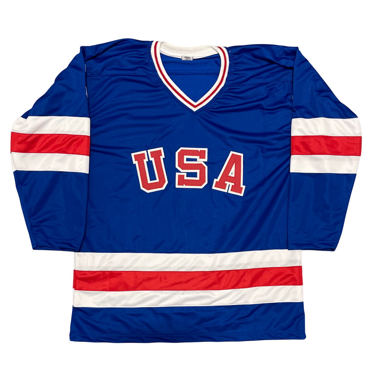 Ken Morrow Signed USA Custom Jersey w 1980 Gold Miracle on Ice Beckett W BAS COA