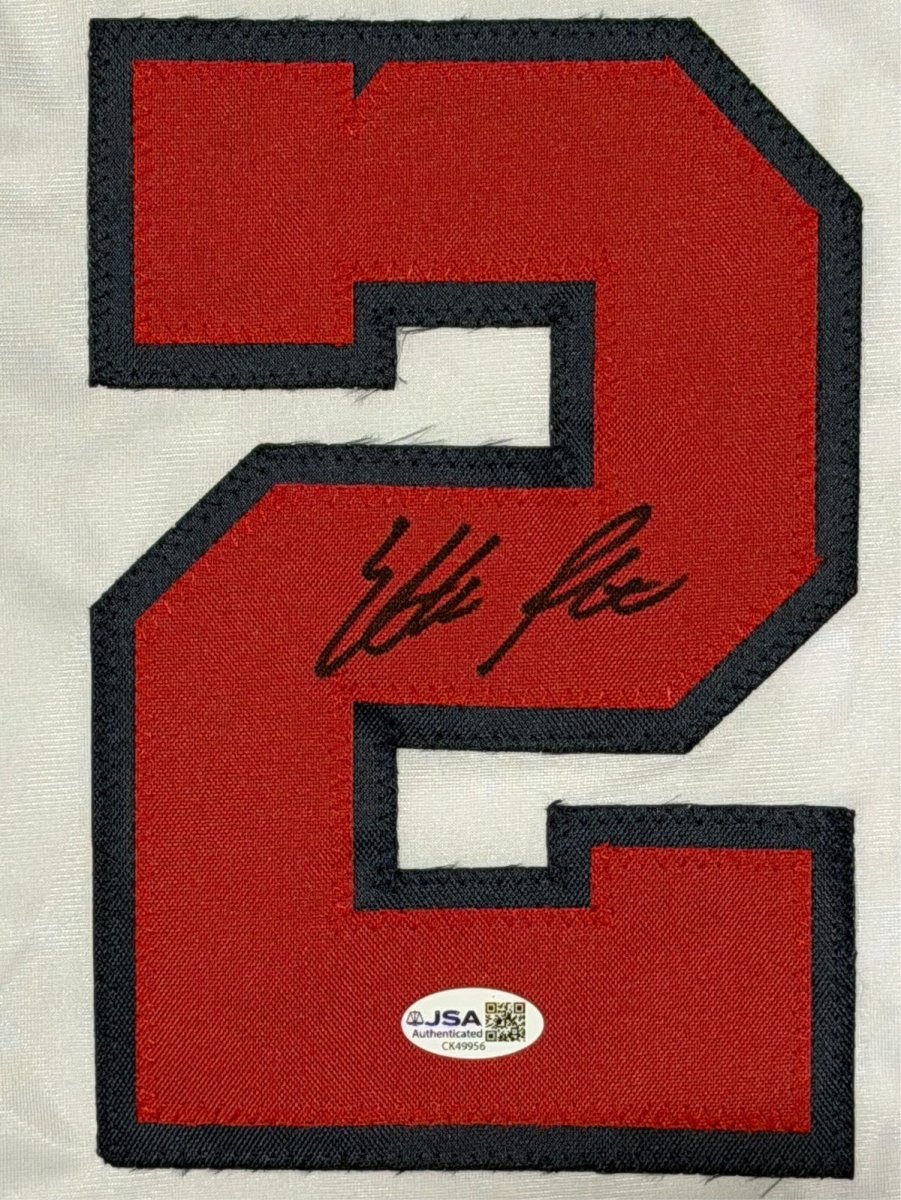 Ethan Petry Signed Autographed Washington Nationals Custom Jersey JSA COA