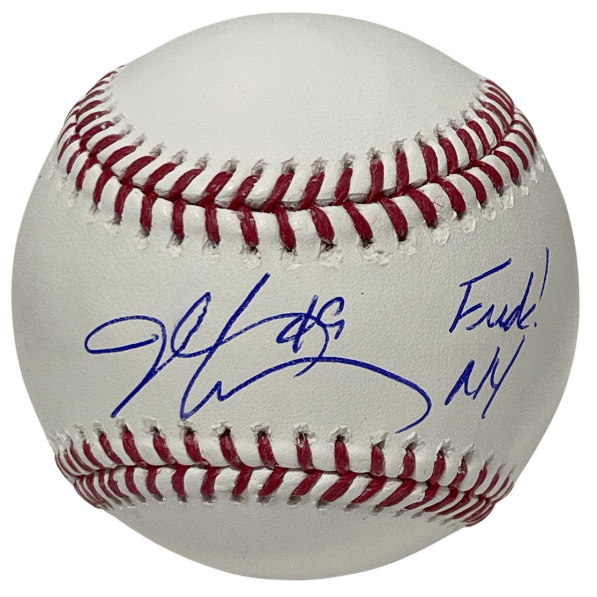John Rocker Signed Autographed ROMLB Baseball w/ F**K NY Beckett Witness BAS COA