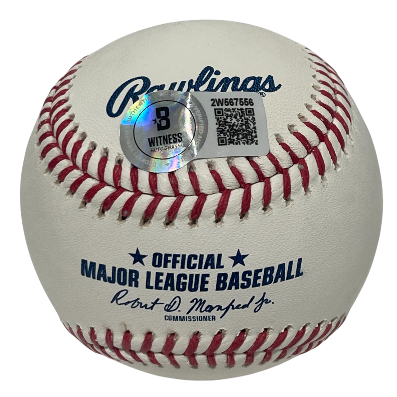 Dontrelle Willis Signed ROMLB Baseball w/ 03 WSC Beckett Witness BAS COA