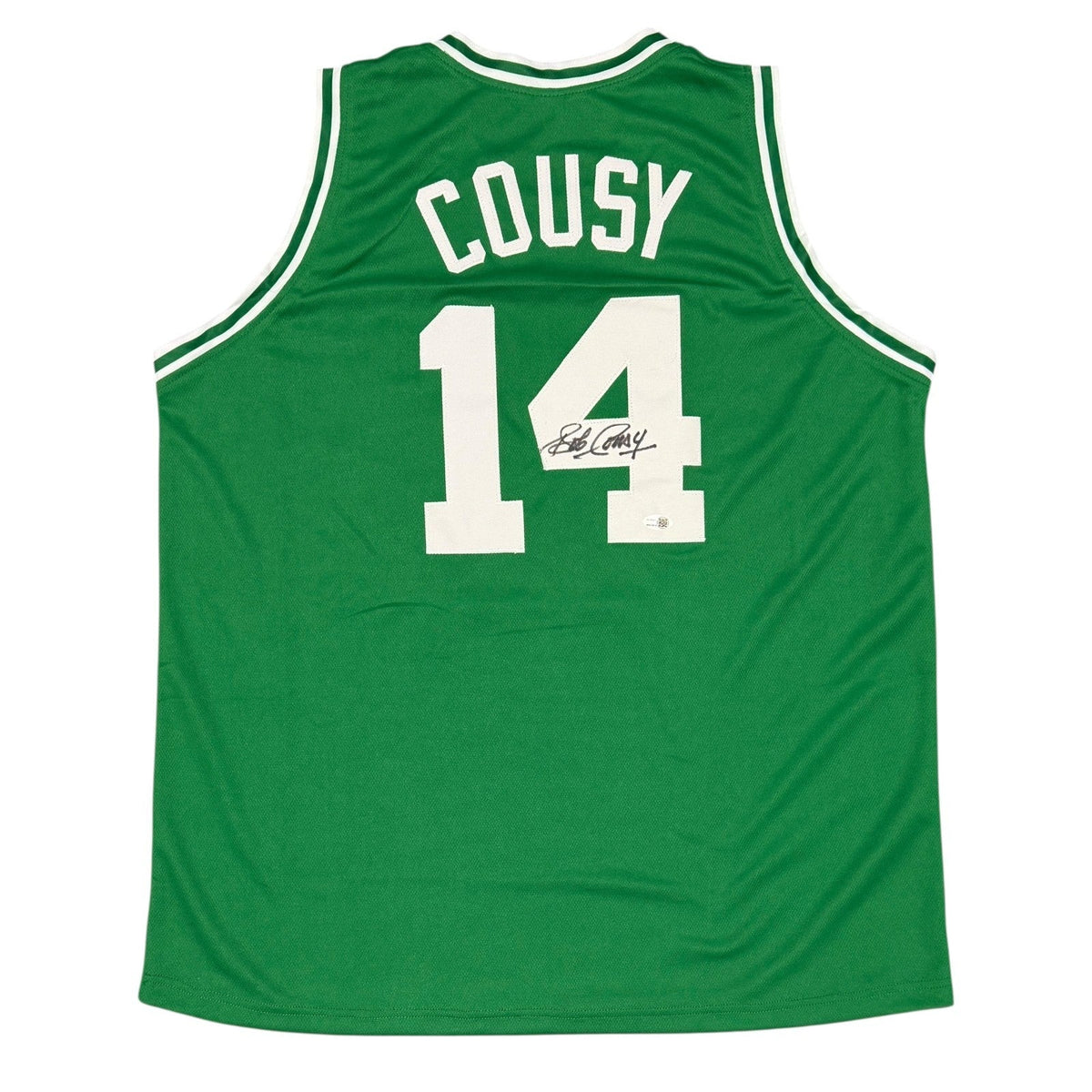 Bob Cousy Signed Autographed Boston Celtics Custom Jersey JSA Witness COA
