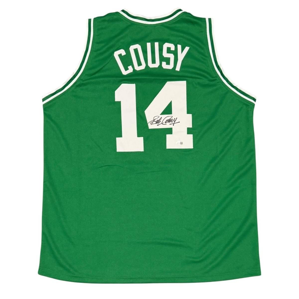 Bob Cousy Signed Autographed Boston Celtics Custom Jersey JSA Witness COA