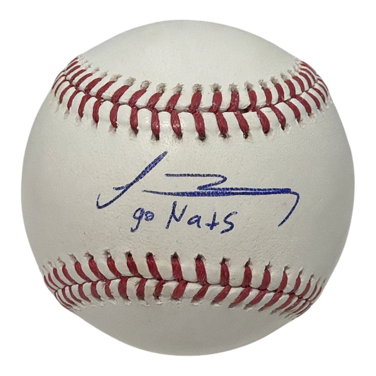 Travis Syroka Signed Autographed ROMLB Baseball w/ Go Nats! JSA COA Nationals