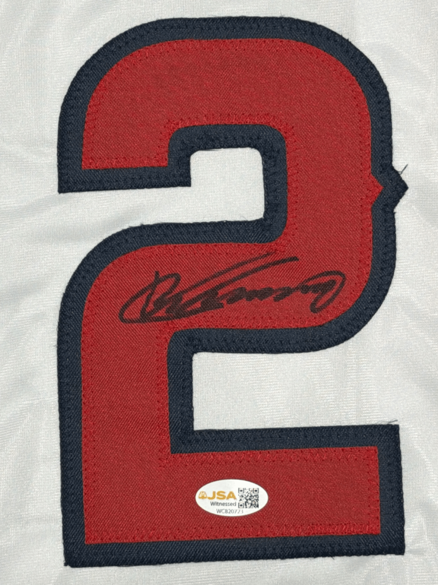 Vladimir Guerrero Signed Autographed Los Angeles Angels Custom Jersey JSA W COA