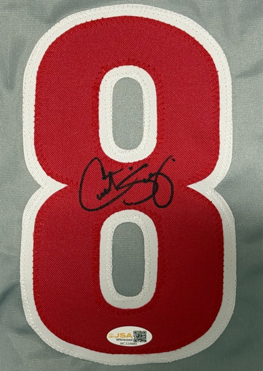 Curt Schilling Signed Philadelphia Phillies Custom Jersey JSA Witness COA