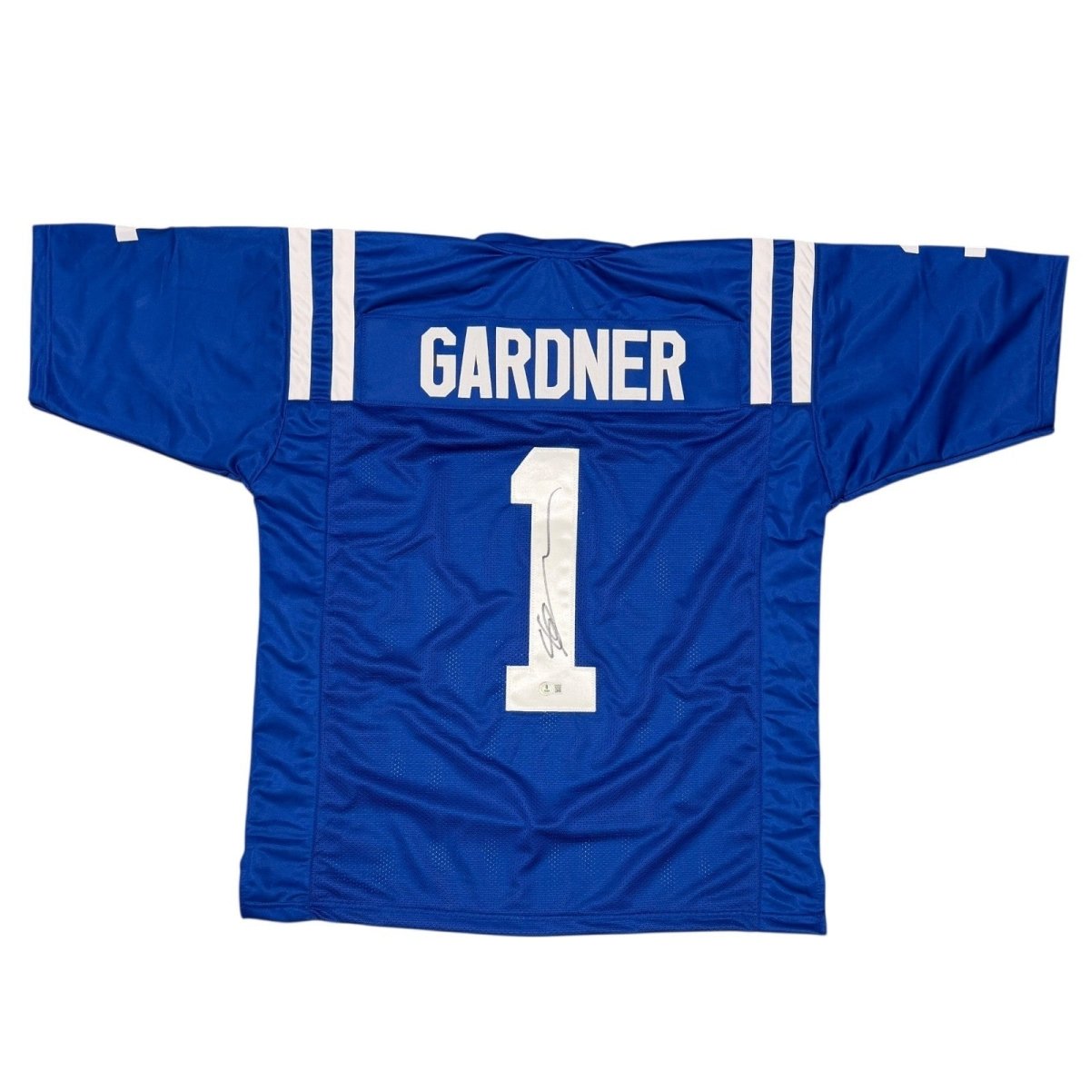 Ahmad Sauce Gardner Signed Indianapolis Colts Custom Jersey Beckett Wit. BAS COA