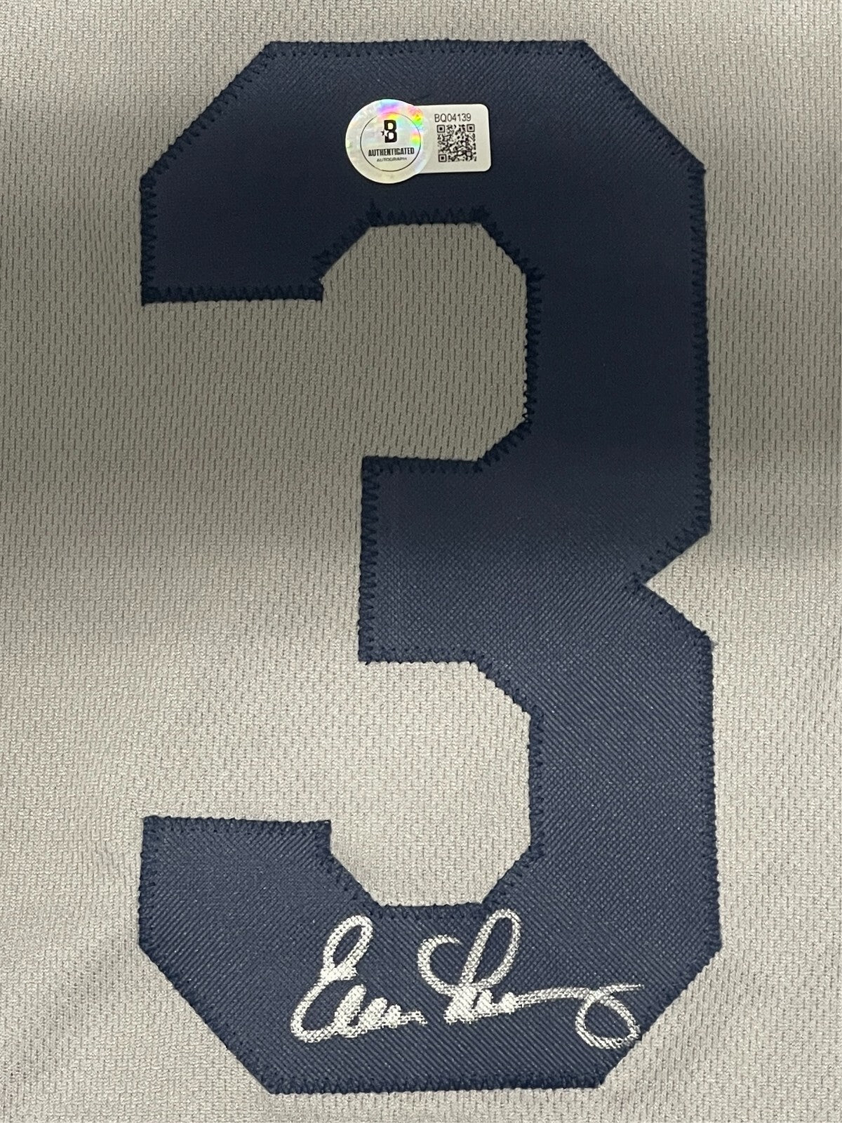 Evan Longoria Signed Tampa Bay Rays Custom Jersey Beckett BAS COA