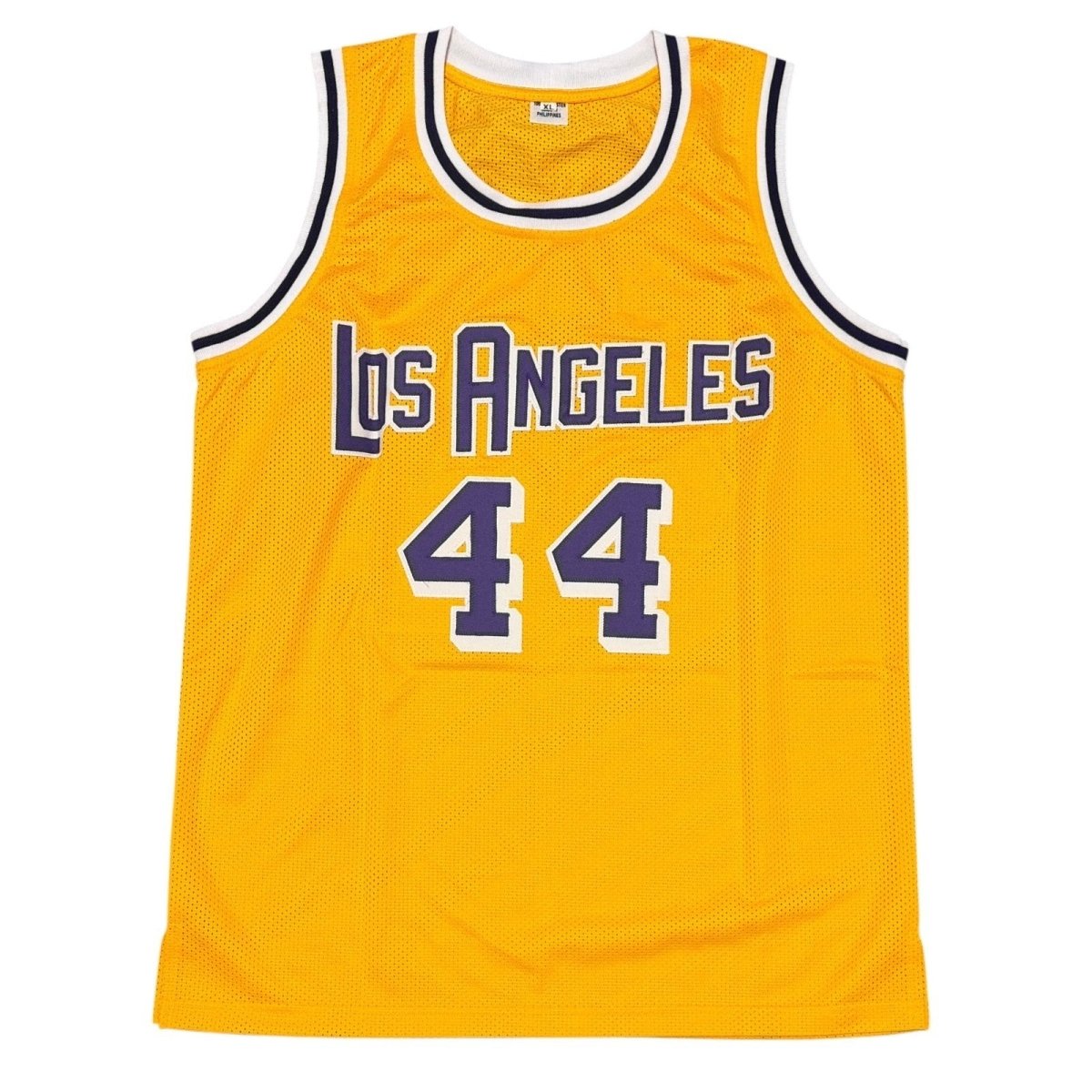 Jerry West Signed Autographed Los Angeles Lakers Custom Jersey JSA Witness COA