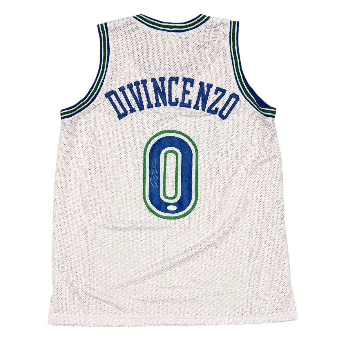 Donte DiVincenzo Signed Autographed Minnesota Timberwolves Custom Jersey JSA COA