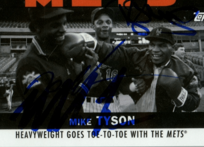 Gooden Strawberry Tyson 2021 Topps Once Upon a Time in Queens B/W BAS BGS Auto